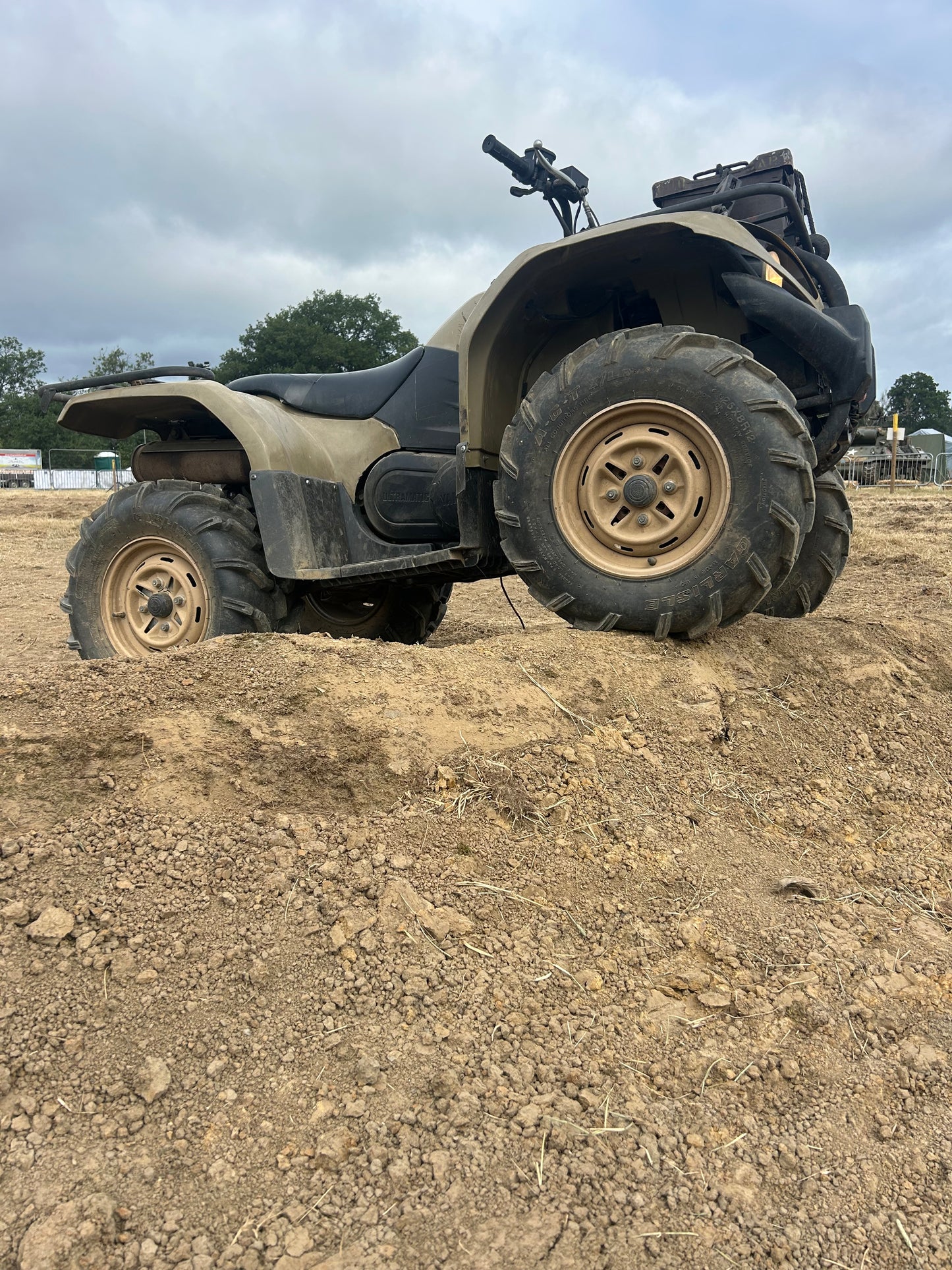 Ex British Army Yamaha Grizzly 450 quad bike (2008)