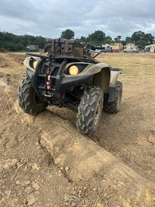 Ex British Army Yamaha Grizzly 450 quad bike (2008)