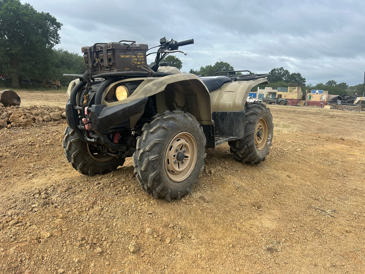 Ex British Army Yamaha Grizzly 450 quad bike (2008)