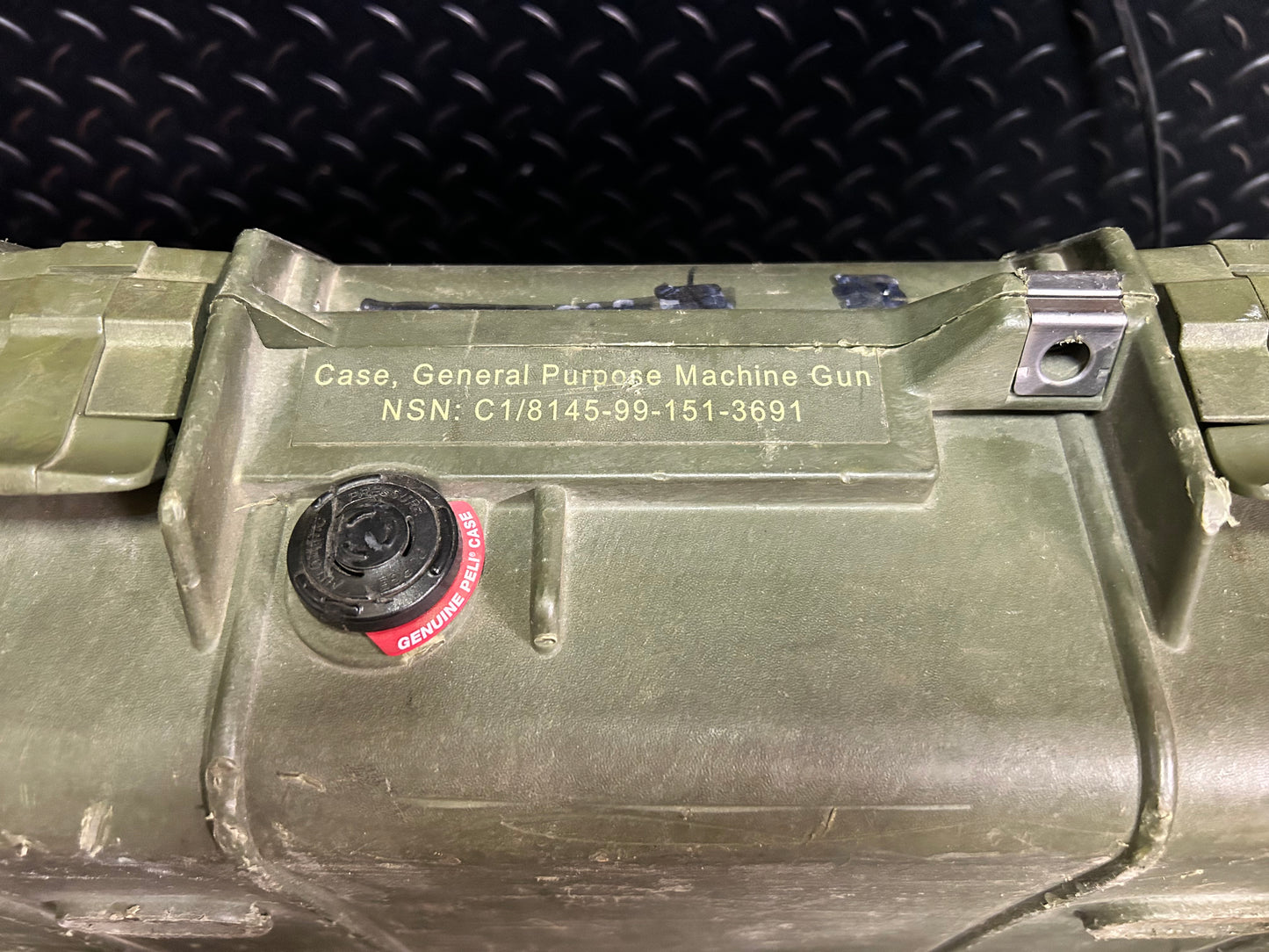 Peli 1720 Pelicase for GPMG. Genuine ex-British Military.