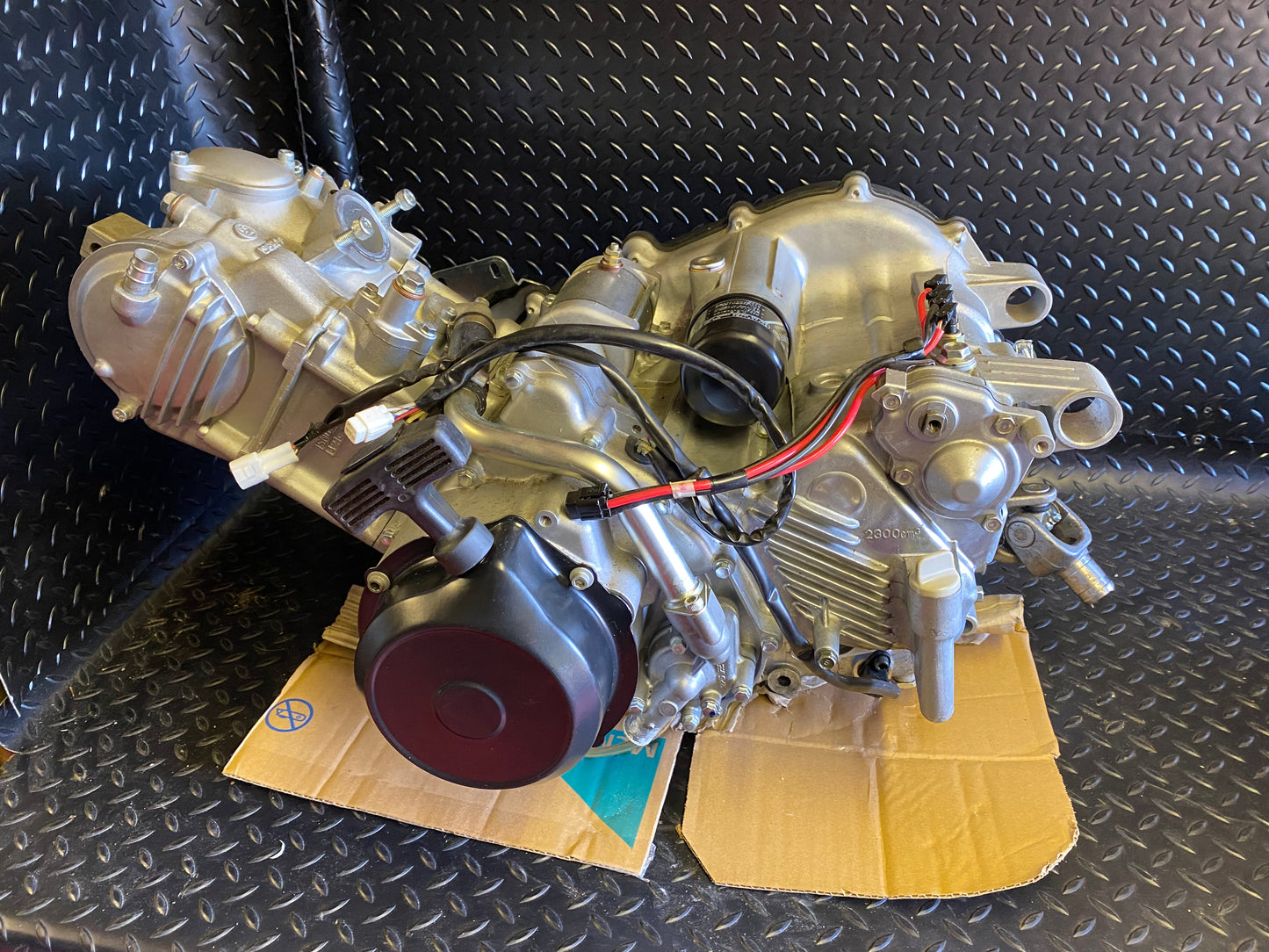 Yamaha Grizzly 450 Engine