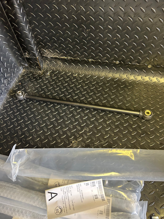 Radius Rod Assembly bottom, Matte Black