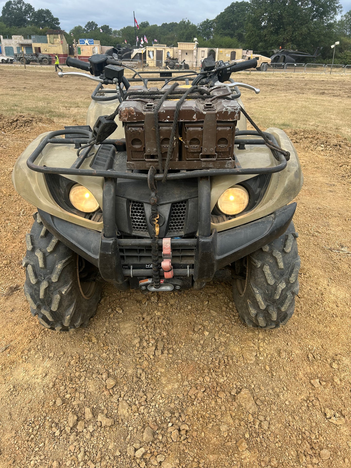 Ex British Army Yamaha Grizzly 450 quad bike (2008)