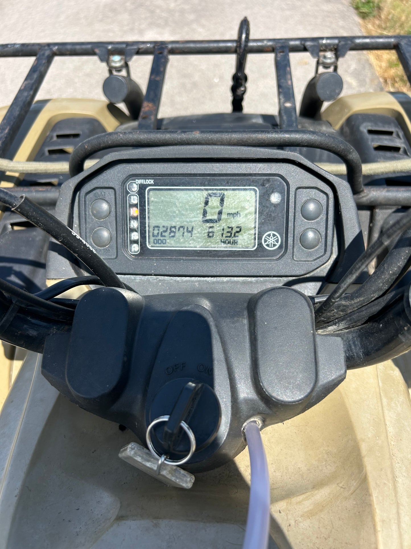2008 Ex-Army Mk1 Yamaha Grizzly 450 and Logic SMT171 trailer - Road legal