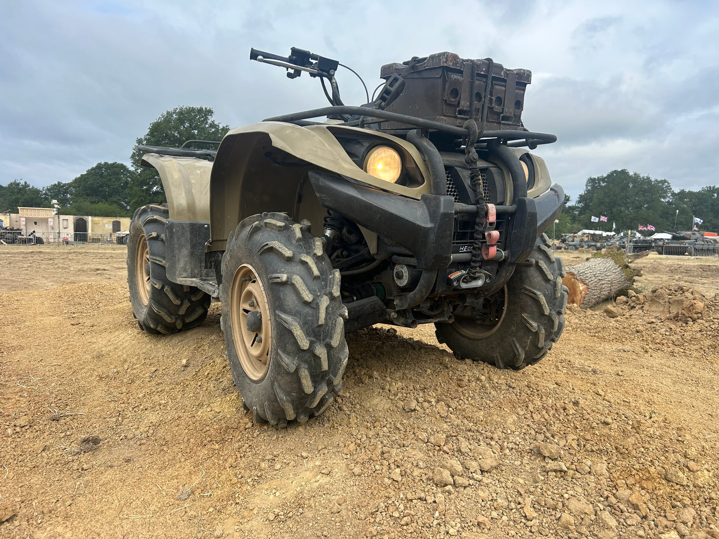 Ex British Army Yamaha Grizzly 450 quad bike (2008)