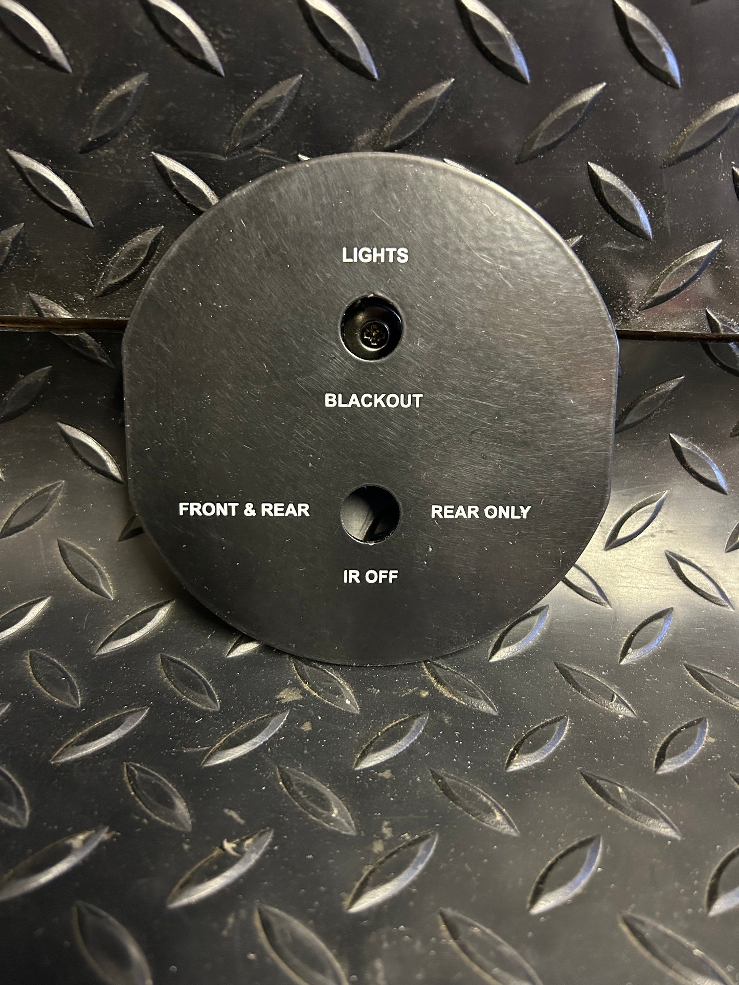 Mk2 Data Plate for Military blackout control box
