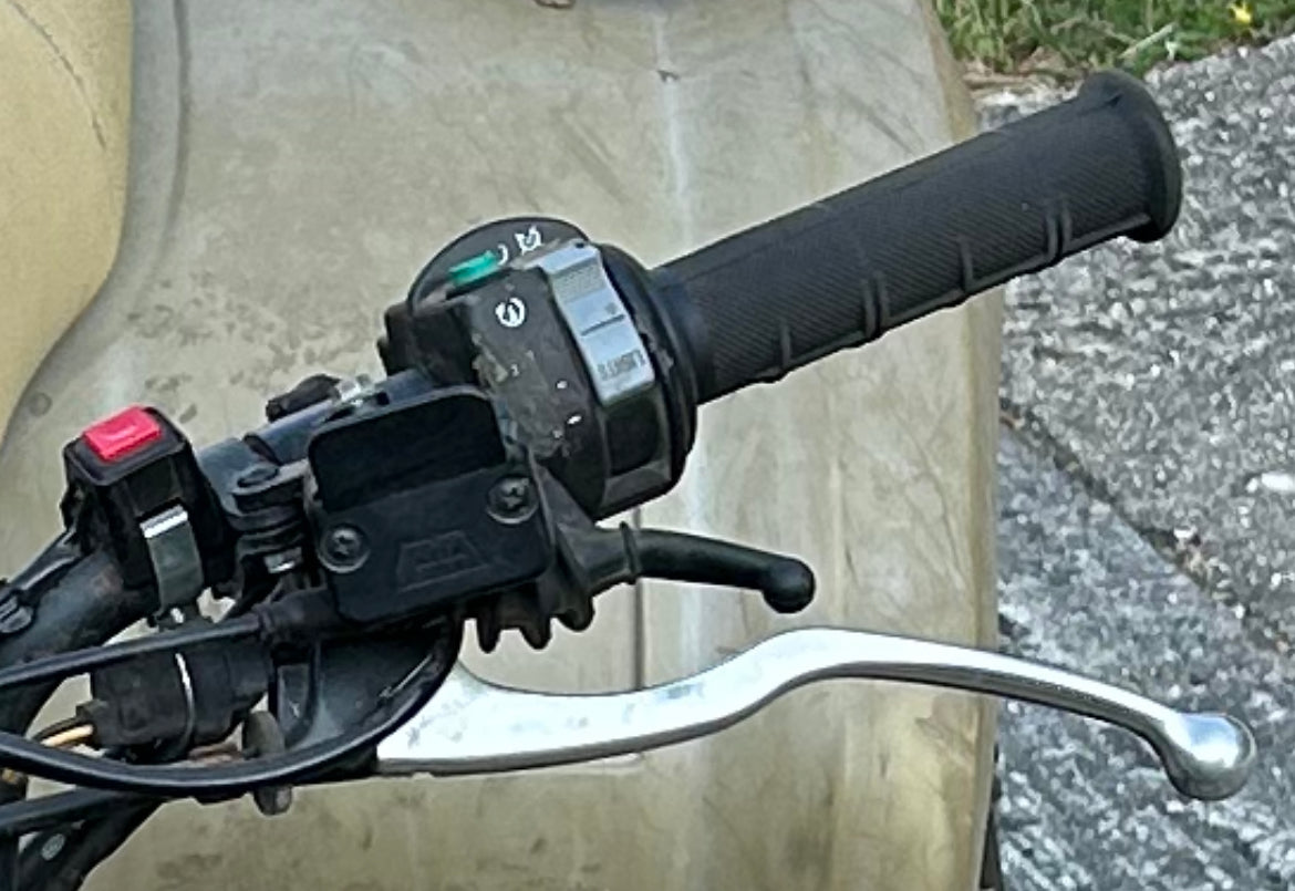 Dual Throttle Cable left hand lever