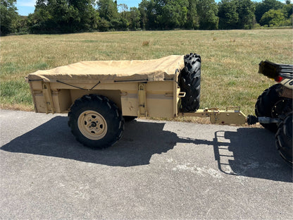 2008 Ex-Army Mk1 Yamaha Grizzly 450 and Logic SMT171 trailer - Road legal
