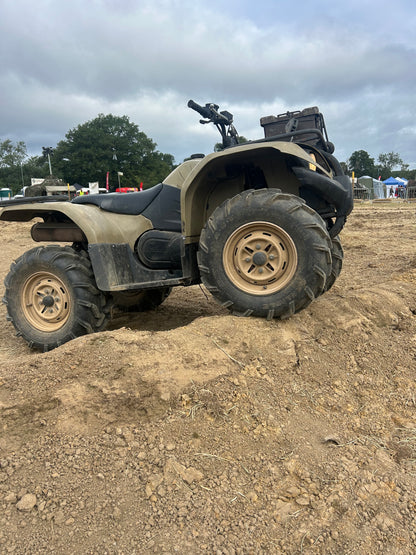 Ex British Army Yamaha Grizzly 450 quad bike (2008)