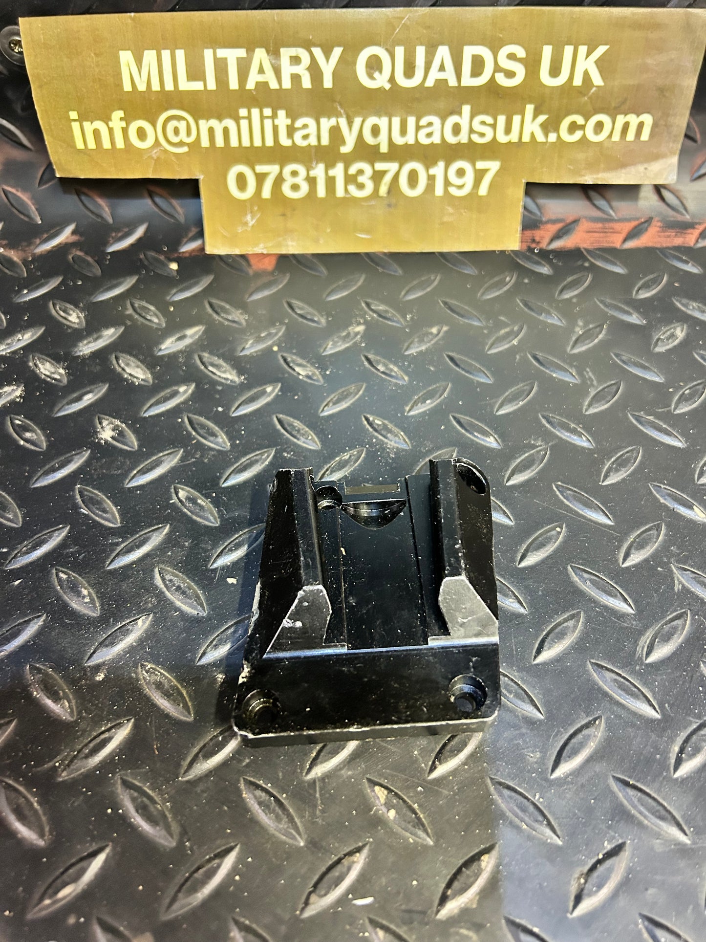 GPMG C2 Dovetail mount- L7 C2 MAG Type Sight Optics side bracket mount Manroy IWS CWS Metal.