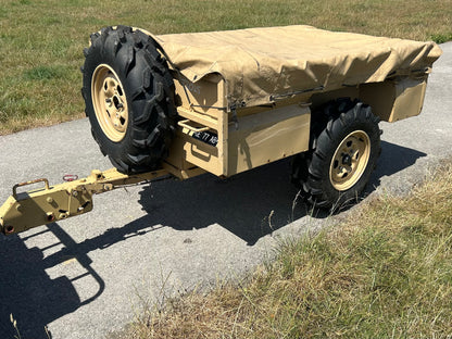 2008 Ex-Army Mk1 Yamaha Grizzly 450 and Logic SMT171 trailer - Road legal