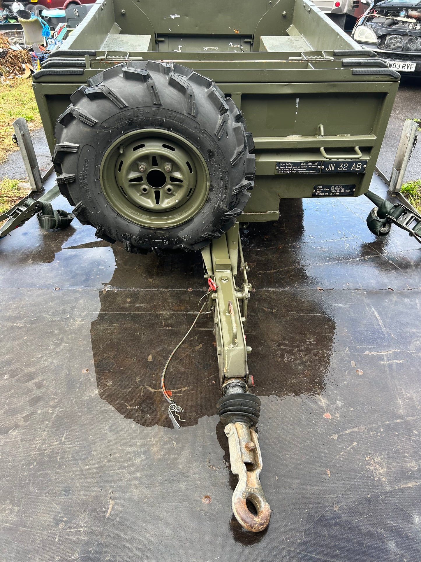 Logic Trailer SMT172B Ex British Military