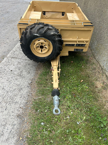 Ex military quad trailer - Logic SMT172B quad trailer (in tan)