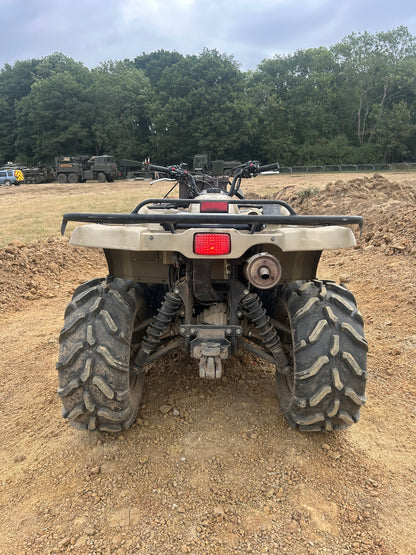 Ex British Army Yamaha Grizzly 450 quad bike (2008)