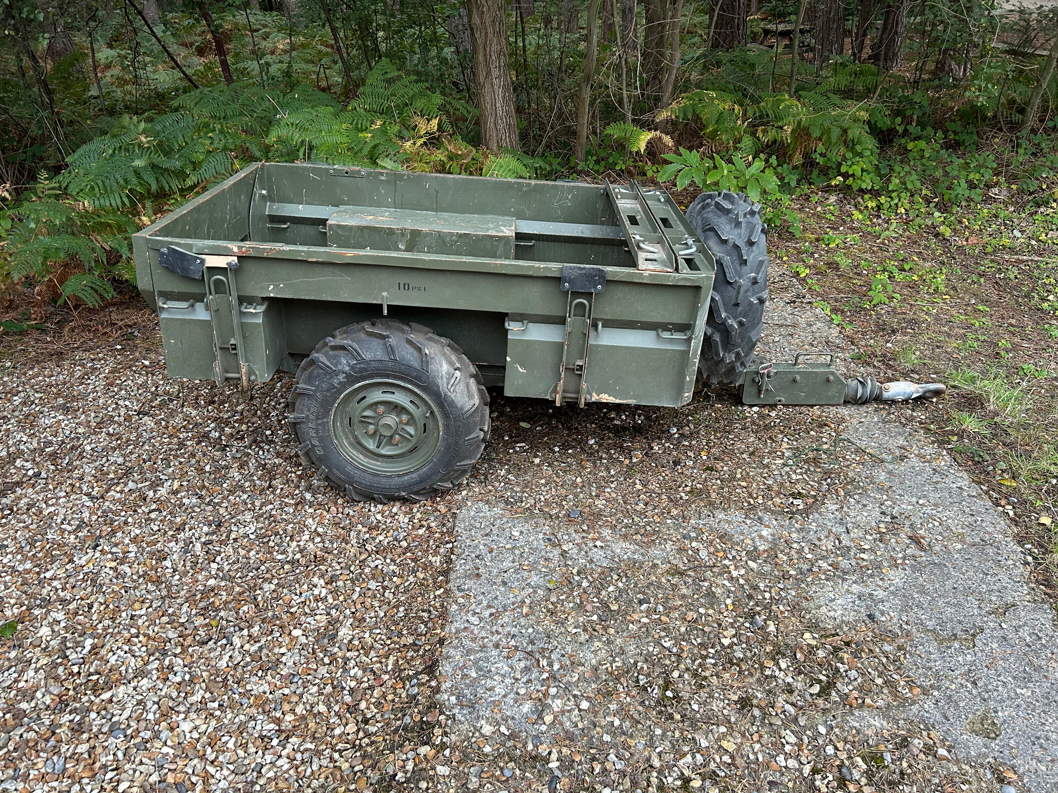 Army Razor Trailers Logic Trailer SMT172B Ex British Military – Military Quads UK